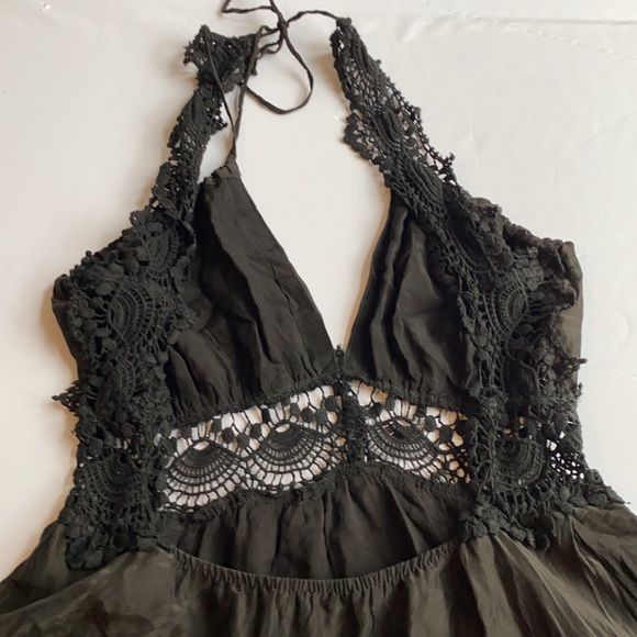 Cecelia de Bucourt Black Backless Mini Dress - Picture 4 of 5